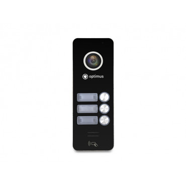 Панель видеодомофона Optimus DSH-1080/3 (Черный)